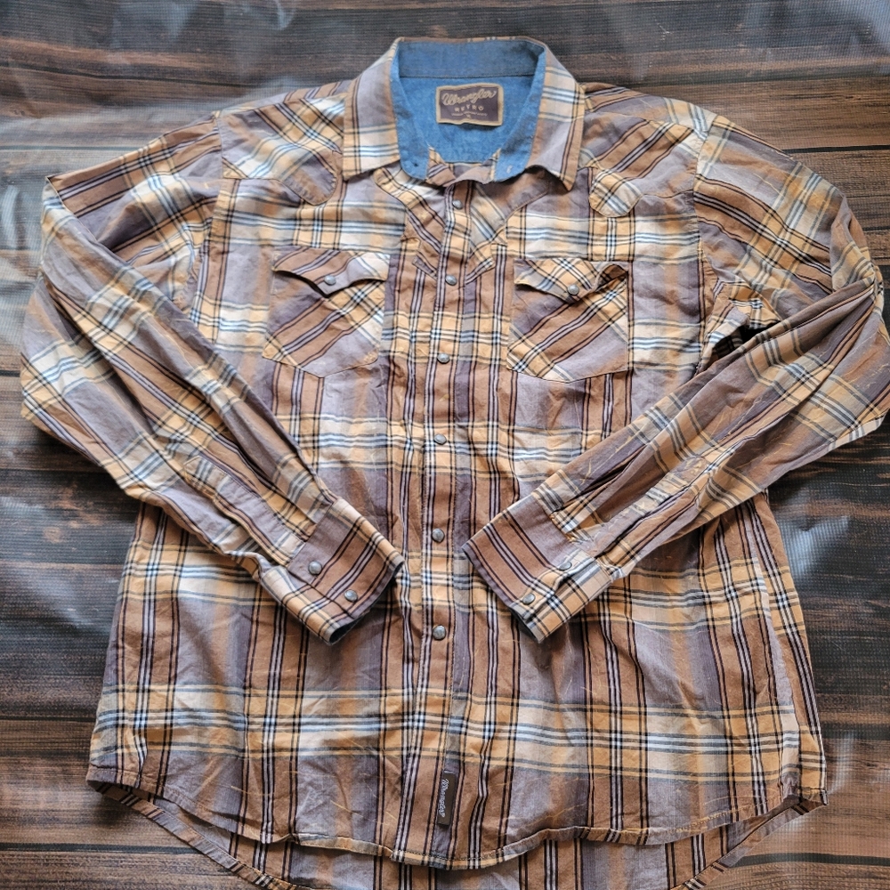 Wrangler Retro Snap-up Shirt